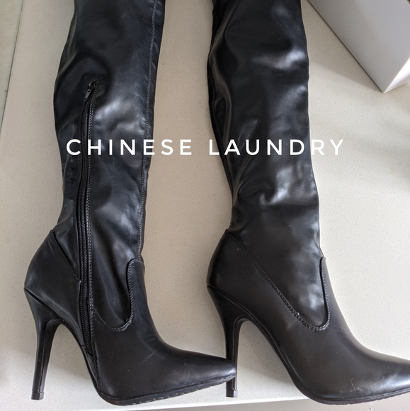 Chinese Laundry Shoes - NWNT CHINESE LAUNDRY OVER THE KNEE BOOTS 5 1/2